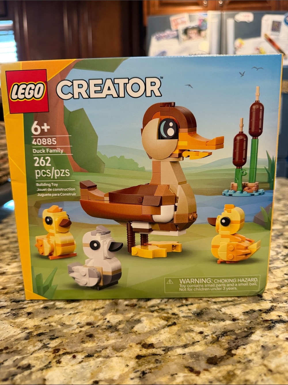 Lego Creator Brown and Yellow Duck Family Building Toy 40885